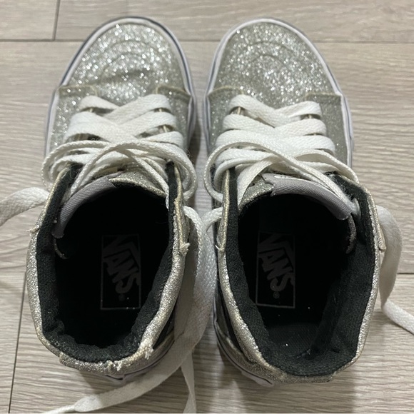VANS Kids hi-top shoes size 12 - Picture 3 of 6
